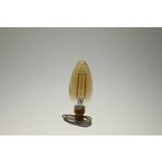 LEDVANCE Lyskilder LEDVANCE 1906 kerte guld fil 120lm 1,5W/824 E14