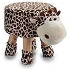 Bon_marché Tabourets Gift Decor Tabouret Enfant Girafe Repose Pieds