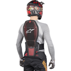Alpinestars Rygbeskytter Nucleon KR-R Celli Transperant Rød Sort