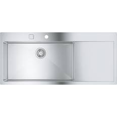 Grohe K1000 Diskbänk 116 x 52 cm Rostfritt Stål