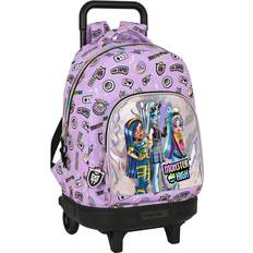Monster High Mochila Gde. C/ruedas Compact Extraible "best Boos" 33x45x22cm (safta 622340918)