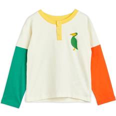 Mini Rodini 134 T-shirts Mini Rodini Organci Pelican bluse Creme 104-110