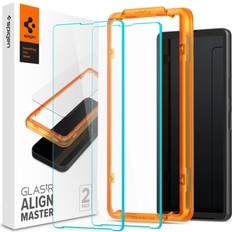 Spigen sony xperia 10v Spigen Sony Xperia 10 V Skærmbeskytter GLAS.tR ALIGNmaster 2-pak