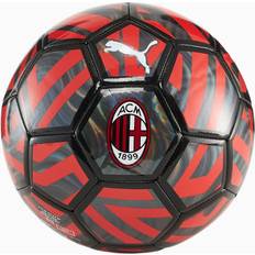 5 Fotbollar på rea Puma AC Milan Fan-Fußball, Schwarz/Rot, Größe: