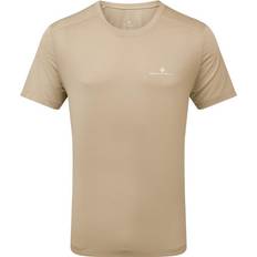 Beige - Herr - Löpning T-shirts Ronhill Herr Tech S/S T-shirt