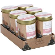 Natural Scented Candles 6 Tins Of Elements Wild Rose Jumbo Backflow Cones Scented Candle