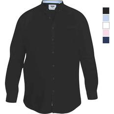 6XL Shirts D555 D555 Plus Richard Basic Oxford L/S Shirt Navy 3XL, Colour: