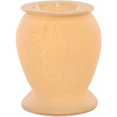 Oil Lamps Something Different Dragonfly White Ceramic Oil Lamp
