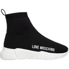 Love Moschino Sneakers Socks black Sneakers for ladies