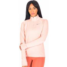 Nike Therma-FIT Element 1/2 Zip Midlayer Løbetrøje Dame Lyserød