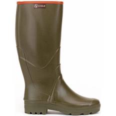 Green Rain Boots Aigle Chambord Pro Kaki