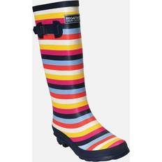 Multicolored - Women Rain Boots Regatta Womens/ladies Ly Fairweather Ii Tall Durable Wellington Boots multicoloured