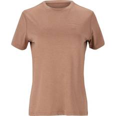 Brown - Fitness & Gym Tops Endurance Damen Funktionsshirt Maje Melange 5133 Beaver Fur