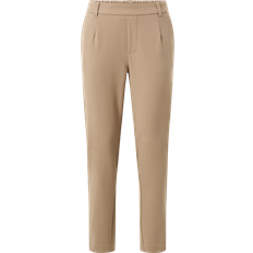 Vila Vivarone Slim Fit High Waist Hose - Braun
