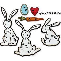 Sizzix Thinlits Dies By Tim Holtz 15/Pkg-Bunny Stitch -666293