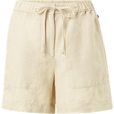 Tommy Hilfiger Beige Shorts Tommy Hilfiger Casual Linen Short Dam Shorts