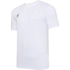 Umbro Kid's Club Leisure T-shirt - White/Black