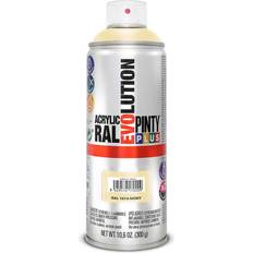 Blanc - Utilisation Intérieure Peintures Peinture Spray Acrylic Brillant 400 ml Crème Ral 1014 Blanc