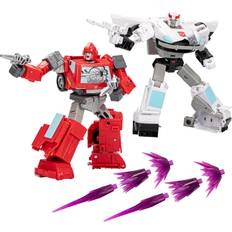 Transformers leksaker ironhide Hasbro The Transformers: The Movie Buzzworthy Bumblebee Studio Series Actionfigur 2-Pack 86-24BB Ironhide Voyager Class & 86-20BB Prowl Deluxe Class