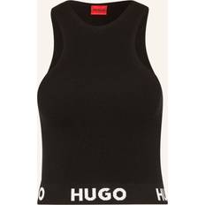 HUGO BOSS XS Tank Tops HUGO BOSS Damen Sorrelta Knitted-Top, Black1