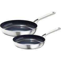 OXO Mira Tri-Ply Stainless Steel Ceramic Nonstick Cookware Set 2 Parts