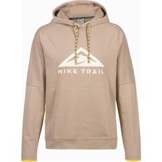 Brun - Herre - Træningstøj Sweatere Nike Trail Magic Hour Dri-FIT-løbehættetrøje til mænd brun