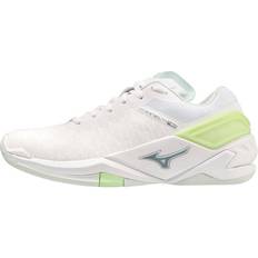 40 Zapatillas de balonmano Mizuno Calzado Indoor Wave Stealth Neo - Blanc