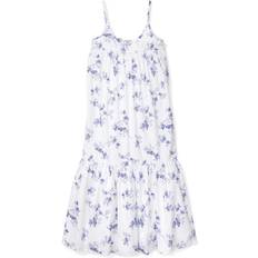 Florals - Women Nightgowns Petite Plume Indigo Floral Chloe Nightgown - White