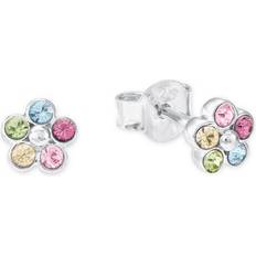 Amor Stud Earrings Ear Jewelry Crystal Multicolor