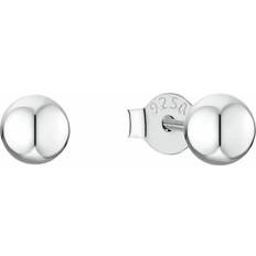 Amor Smycken Amor Ohrstecker für Damen, 925 Sterling Silber Silber