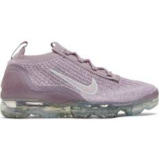 Nike Air VaporMax 2021 Flyknit W Black Metallic Silver White