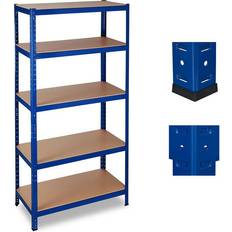 Multifarvet Reolsystem Relaxdays Heavy Duty Shelf 180 x 90 x 45 cm Shelving System