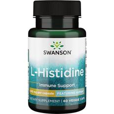 Suolistoterveys Swanson AjiPure L-Histidiini 500 mg Set of 60