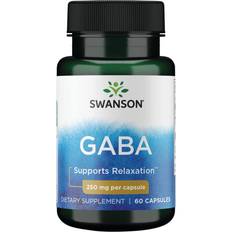 Swanson GABA 250 mg 60 Kapsler 60 stk