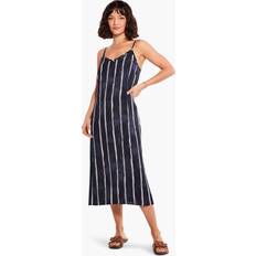 Blue - Slip Dress Dresses Wavy Lines Slip Dress blue XXLarge