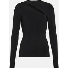 Victoria Beckham Asymmetrisk Klänning Med Snitt - Black