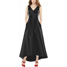 Alfred Sung High Low Gown - Black