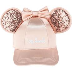 Bow Accessories Jerry Leigh Disney Minnie Mouse Rose Gold Bling Ears Adjustable Hat