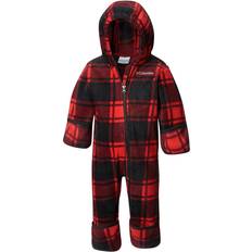 Fleece Overalls Columbia Infant Snowtop II Bunting - Mountain Red Check