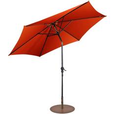 Costway 10ft Patio Umbrella Heavy-Duty Umbrella Stand