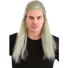 Grey Short Wigs Fancy Dress Monster Slayer Wig Gray