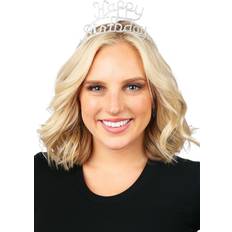 Elope Silver happy birthday sparkle tiara