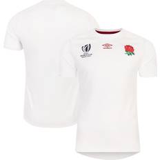 Umbro England Rugby Home Shirt Rwc2023 Juniors Hvid