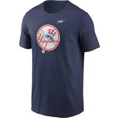 Major League Baseball T-shirts Nike T-shirt New York Yankees Cooperstown Logo Bleu