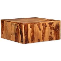 vidaXL Solid Sheesham Wood Coffee Table 27.6' Mesa de Centro