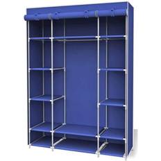 Blue Clothes Racks Sunbeam Basics Free Standing Clothes Rack