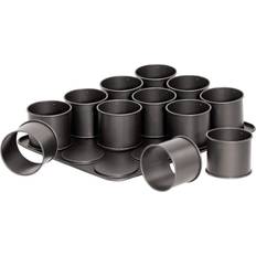 Sort Udstikkere Zenker Bageplade Minitærte 12 x Ø 8,5 cm Udstikker