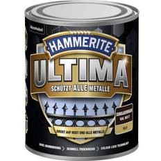 Malerfarbe Hammerite Metallschutzlack ULTIMA RAL 8017 Metallfarbe Schwarz, Braun 0.75L