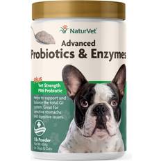 NaturVet Advanced Probiotics & Enzymes Powder Plus Strength Probiotic Cats