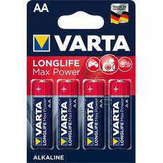 AA (LR06) - Akkus - Alkalisch Batterien & Akkus Varta Longlife Max Power AA 4-pack